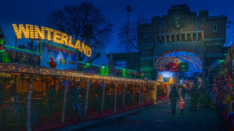 Hasselt Christmas Market with kids