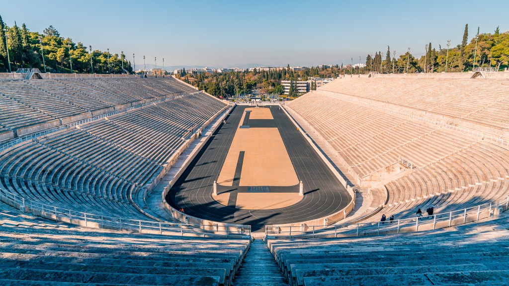 Panathenaic Stadium | 2 days in Athens with kids itinerary | Family travel destinations | Tips for traveling with kids | www.worldwildschooling.com