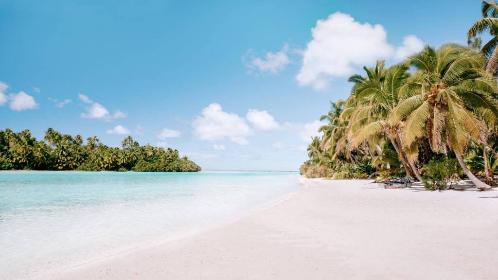 Tropical islands Cook Islands