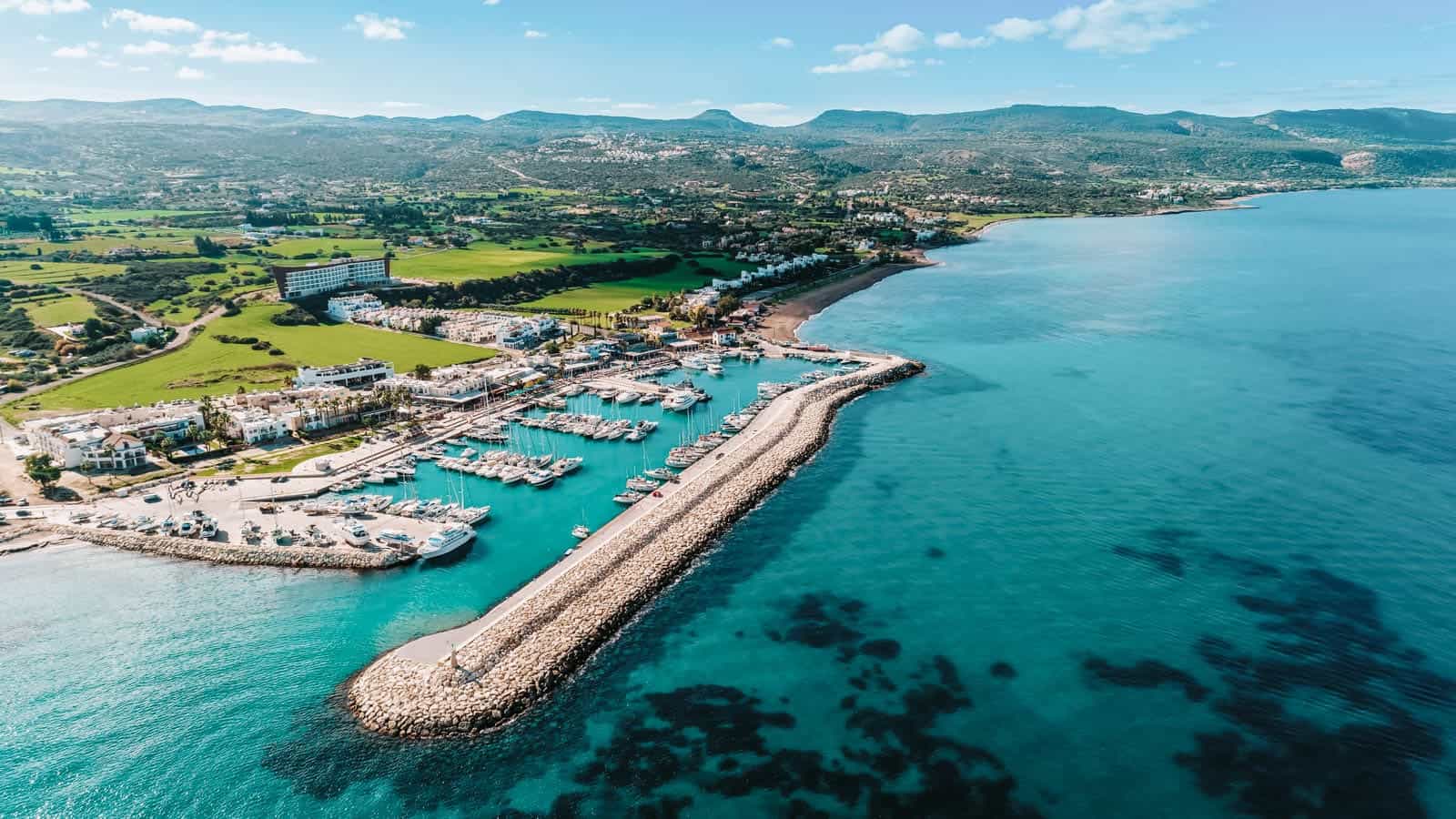 Aerial Latchi, Paphos, Cyprus 12 Hidden Beaches in Europe to Avoid the Crowds