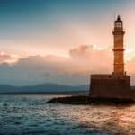 Lighthouses with Ocean Views Chania Lighthouse, Chania, Greece 12 Incredible Lighthouses Offering Spectacular Ocean Views