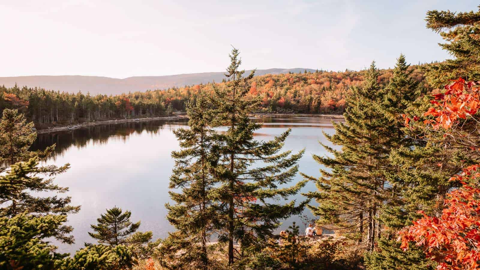 Fall Colors on the Beehive Trail in Acadia National Park in Main Most Scenic Hikes in the U.S. for Nature Lovers Precipice Trail, Acadia National Park, Maine