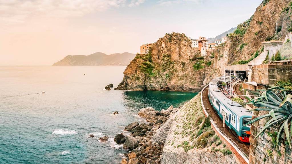 Scenic Train Rides in Europe Cinque Terre Express, Italy