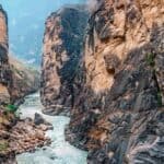 Canyons for Hiking Tiger Leaping Gorge, China
