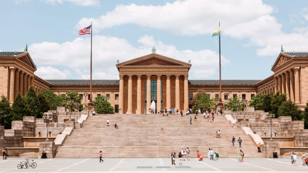 © Samuel Borges Photography / Shutterstock Free Things To Do in Philadelphia The Philadelphia Museum of Art and the Rocky Steps