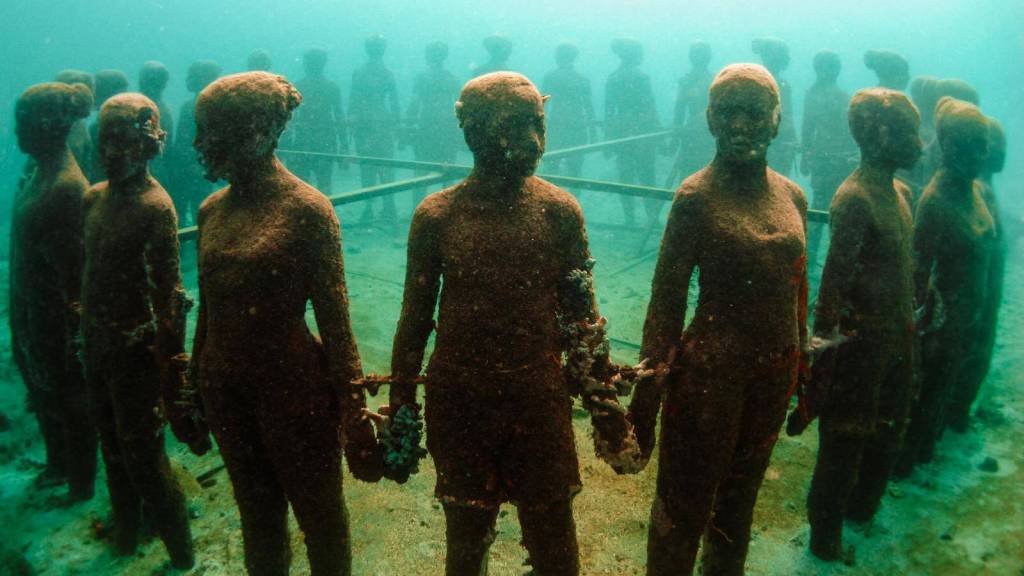 Instagrammable Spots in the Caribbean Underwater Sculpture Park, Grenada