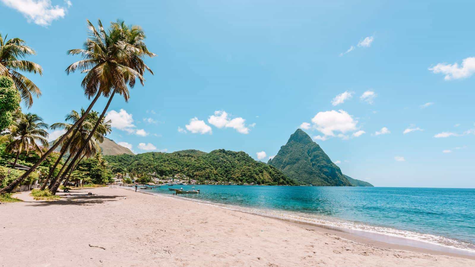 Most Peaceful Places to Retire in the Caribbean Saint Lucia_© Simon Dannhauer_Adobe Stock Photo_181571593 Most Peaceful Places to Retire in the Caribbean Saint Lucia