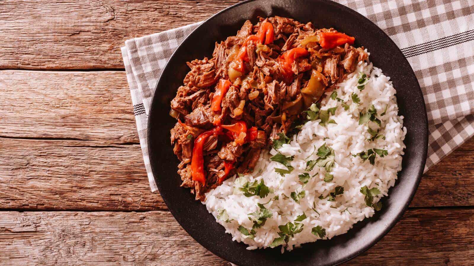 12 Most Popular Dishes To Discover in the Caribbean Most Popular Dishes to Discover in the Caribbean Ropa Vieja Cuba © FomaA Adobe Stock Photo 119497777 - 12 Most Popular Dishes To Discover in the Caribbean
