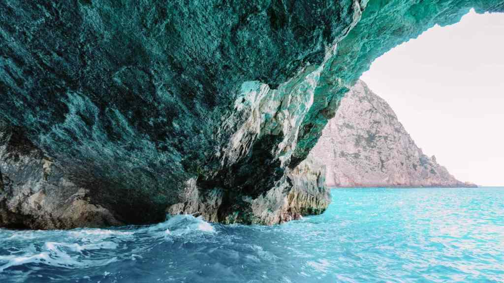 Secret Spots on Greek Islands Agalas Sea Caves, Zakynthos