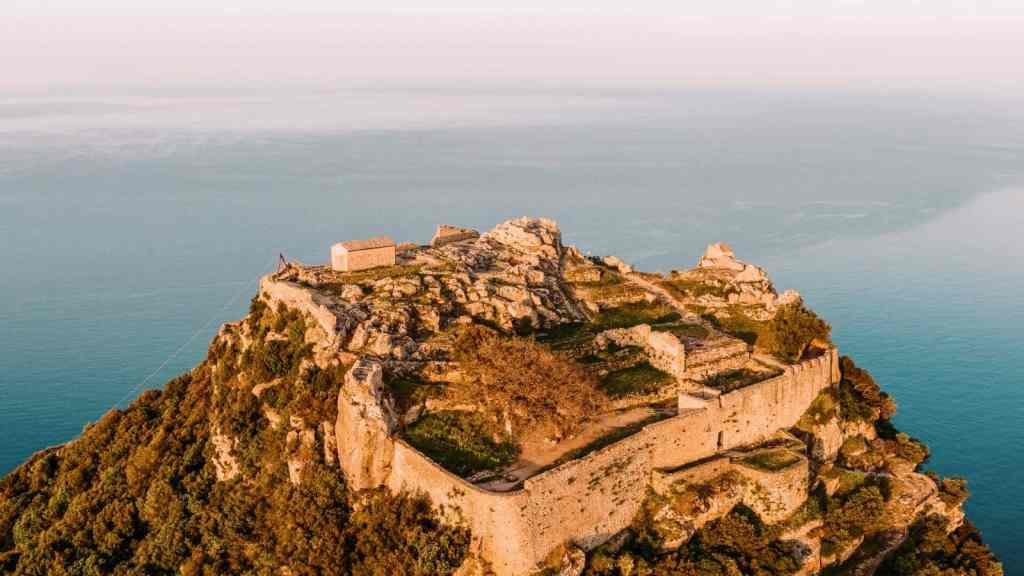 Secret Spots on Greek Islands Angelokastro Castle, Corfu