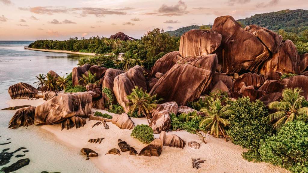 Tropical islands Seychelles