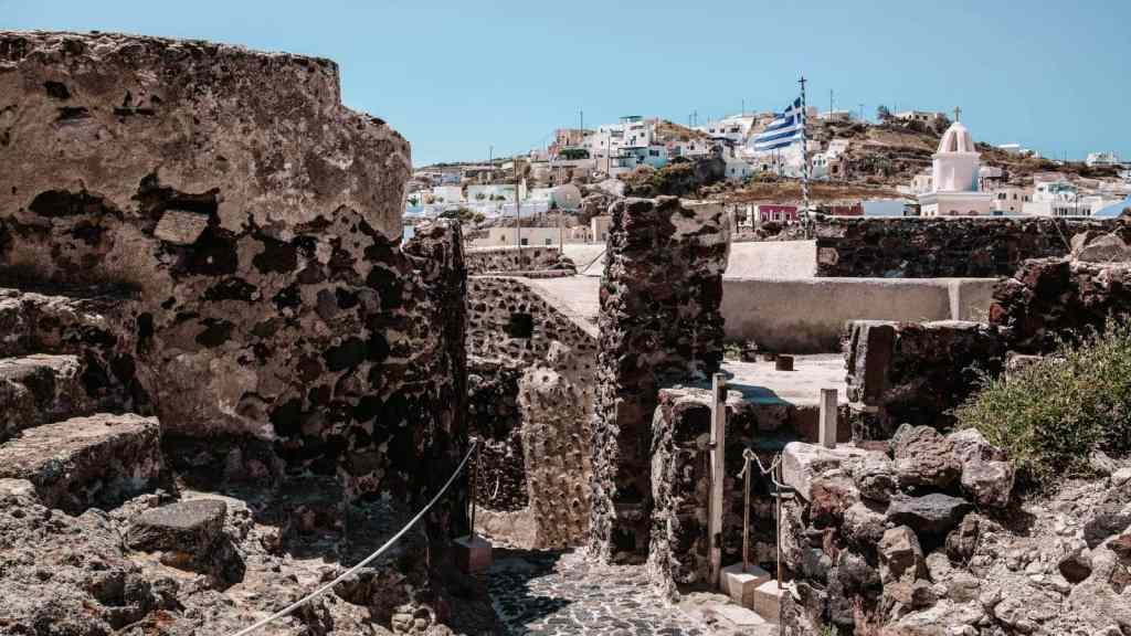 Unmissable Things To Do in Santorini Visit the Venetian Castle Ruins