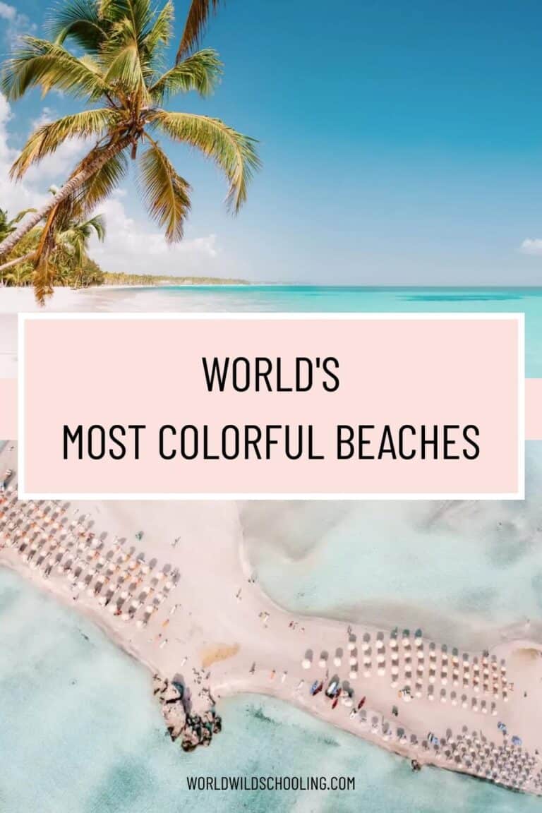 12 Colorful Beaches Around the World You Must See