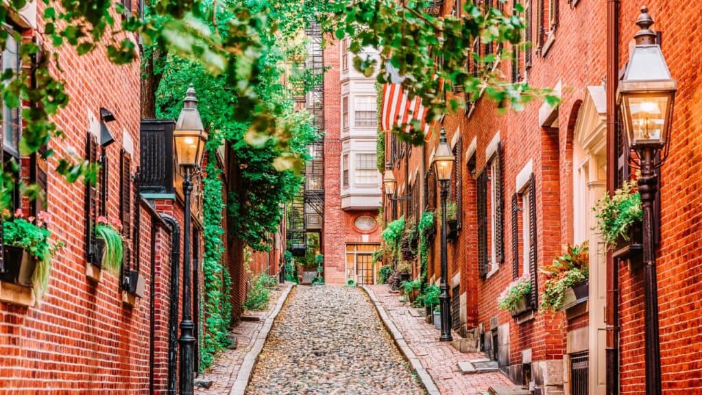 © Sean Pavone / Shutterstock 12 Most Beautiful Neighborhoods in the US You’ll Fall in Love With Beacon Hill - Boston, Massachusetts