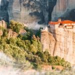 Places in Greece_Kalabaka, Meteora_Proslgn_Adobe Stock Photo_219626051 Places To Visit in Greece That Are Not Athens_Kalabaka, Meteora