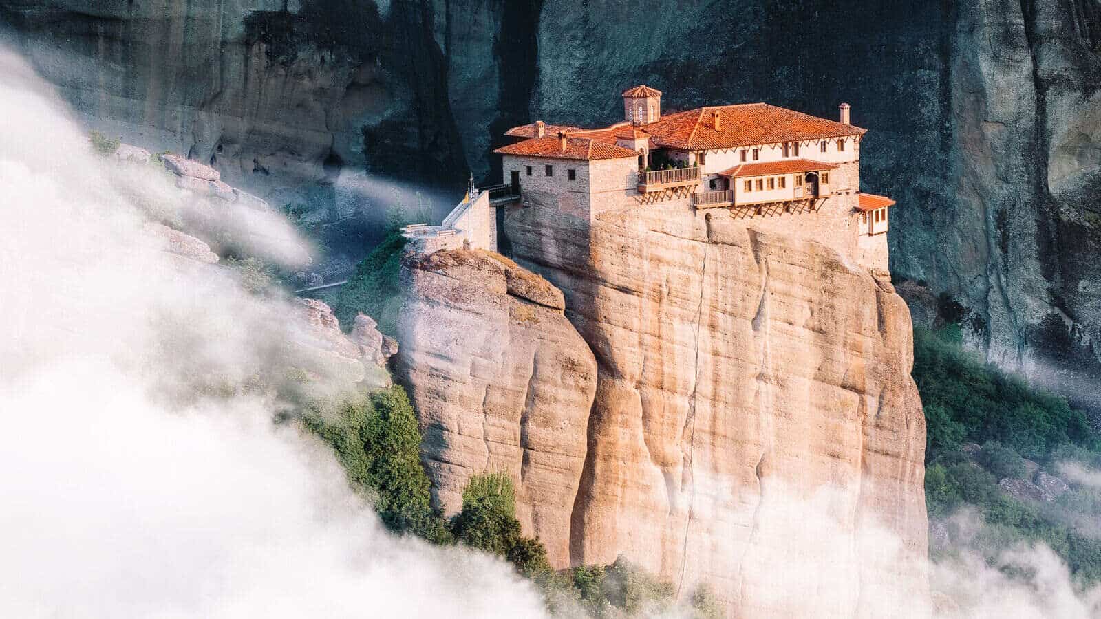 Surreal_Places_in_Greece_Meteora_Kalabaka_Proslgn_Adobe_Stock_Photo_121949031 Surreal Places You Won't Believe Are in Greece_Meteora, Kalabaka