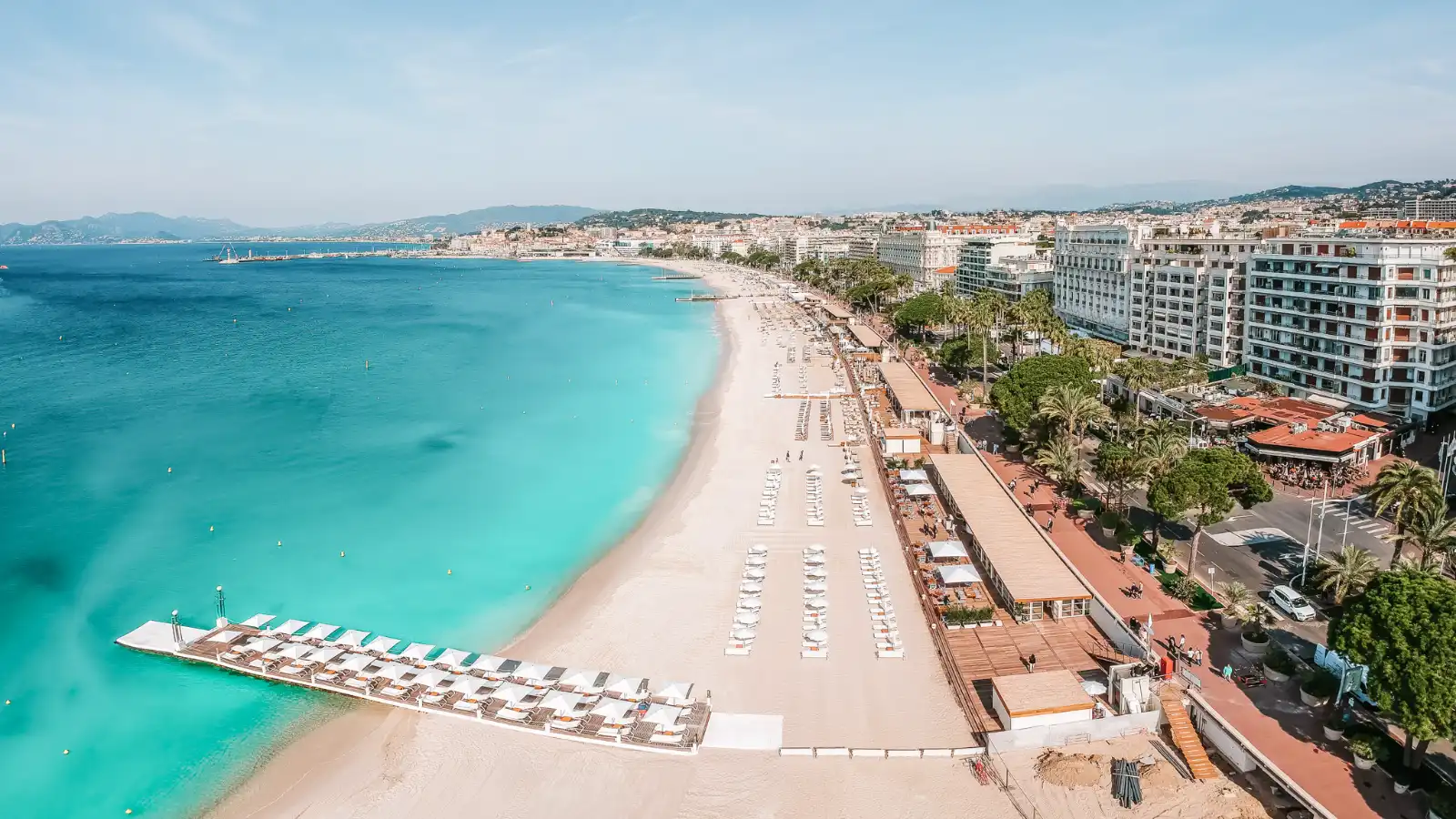 White Sand Beaches in Southern France_Midi Beach, Cannes_Oleg_p_100_Adobe Stock Photo_278836510 Beautiful Cities and Towns in Southern France Cannes
