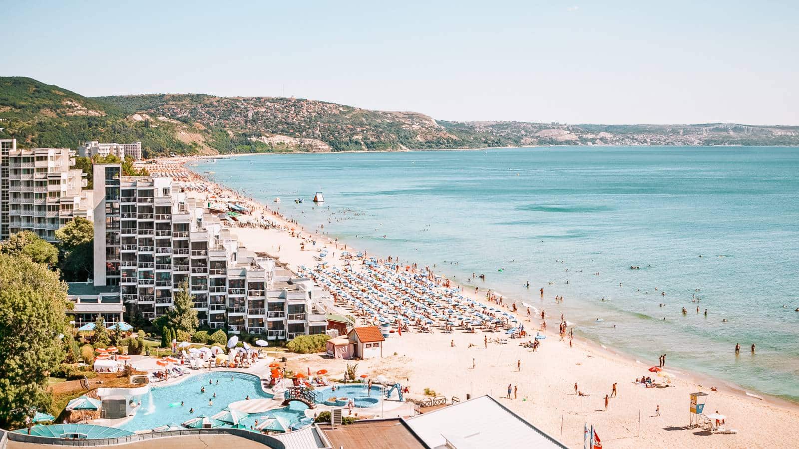 12 Budget-Friendly Beach Destinations in Europe To Live Without Breaking the Bank Beaches in Europe Sunny Beach Bulgaria © Aleksandar Todorovic Adobe Stock 49368461 - 12 Budget-Friendly Beach Destinations in Europe To Live Without Breaking the Bank