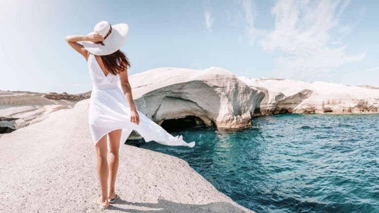 Resorts on the Greek Islands Domes White Coast Milos, Milos