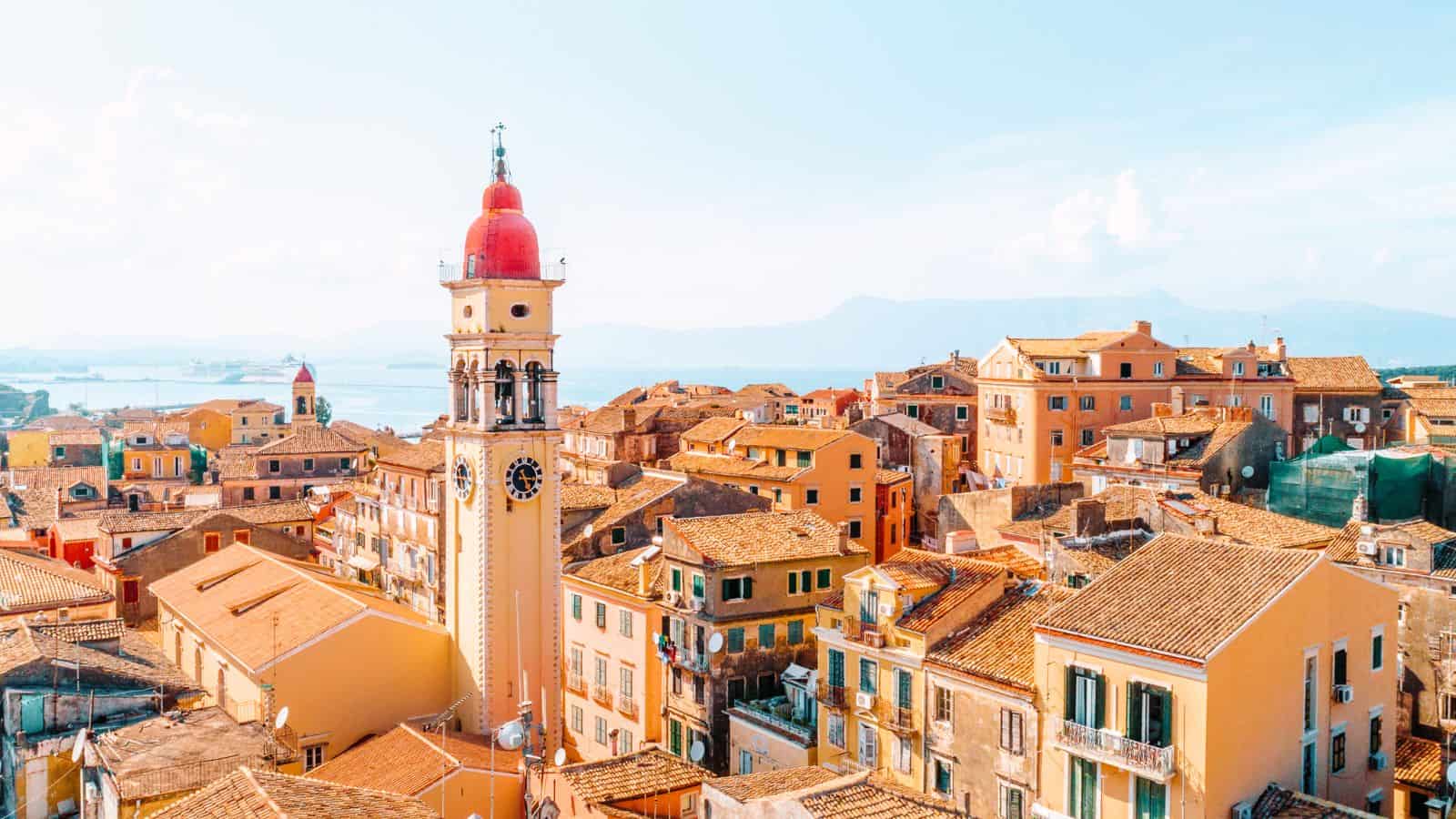 12 Surreal Places You Won't Believe Are in Greece Small Towns in Europe for an Affordable Getaway Corfu Town Corfu Greece © Proslgn Adobe Stock 237837457 - 12 Surreal Places You Won't Believe Are in Greece