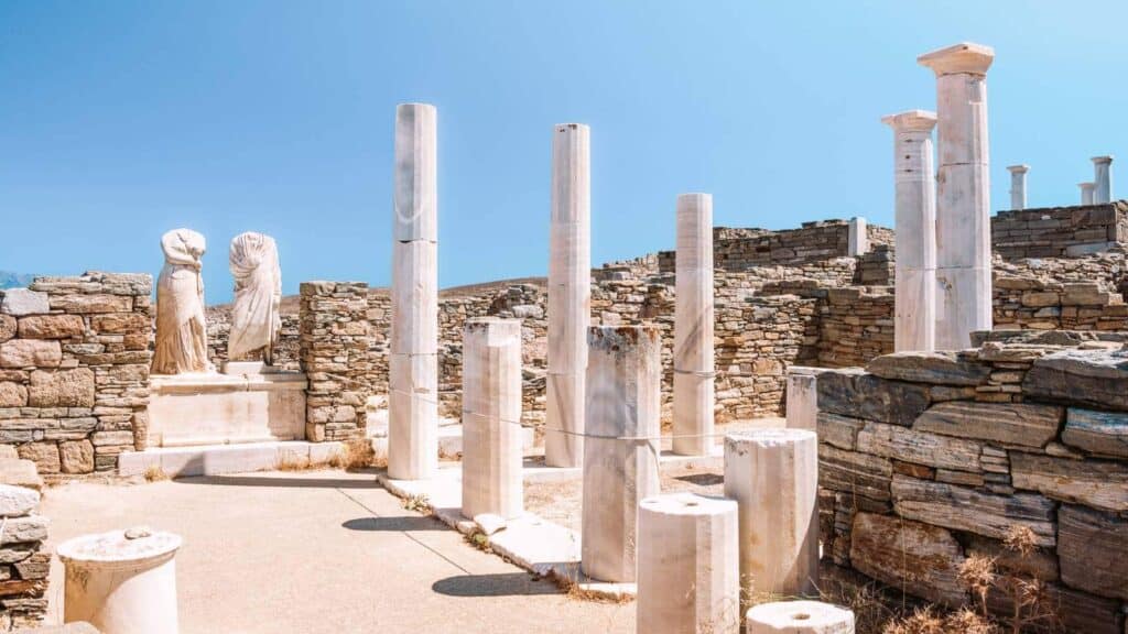 © gatsi / Adobe Stock 12 Beautiful UNESCO World Heritage Sites in Greece The Archaeological Site of Delos