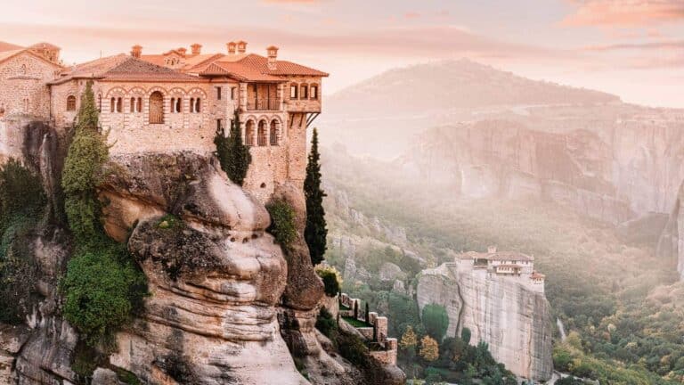 12 Beautiful UNESCO World Heritage Sites in Greece The Meteora Monasteries