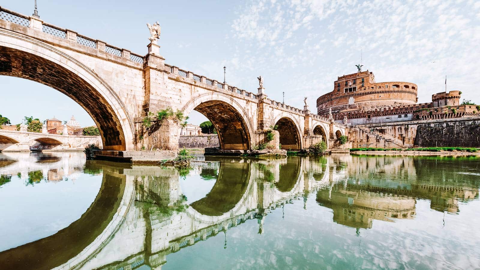 UNESCO World Heritage Sites in Italy The Historic Center of Rome Castle Sant Angelo © Mapics Adobe Stock 66976597 - 12 Beautiful UNESCO World Heritage Sites in Italy You Need To Visit