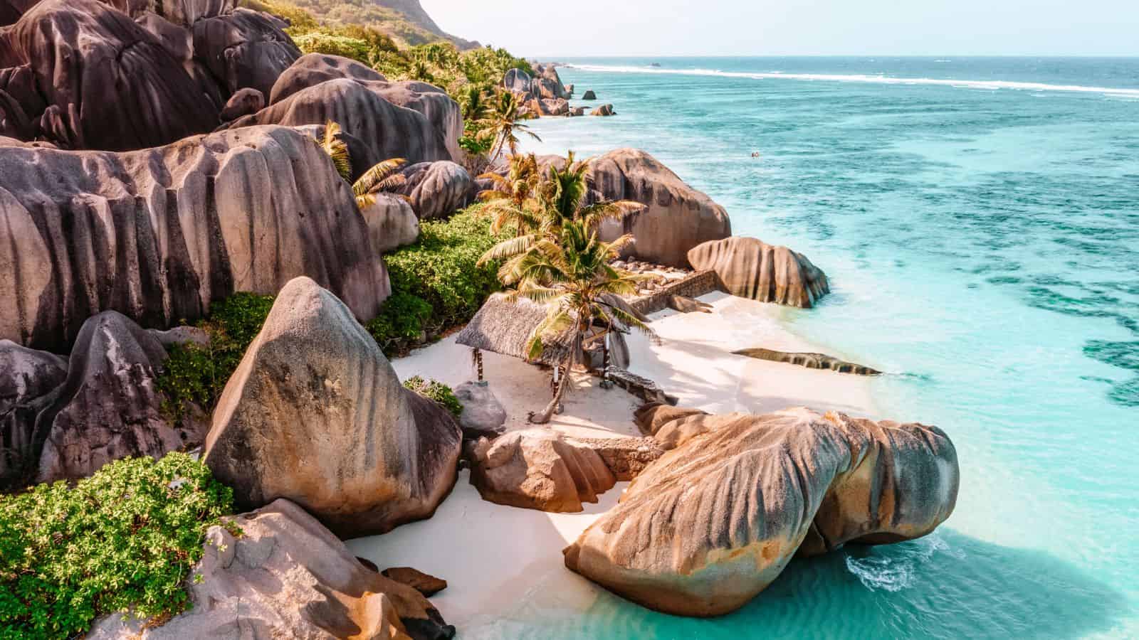 Beaches with the Whitest Sand in the World_Anse Source D’Argent, Seychelles