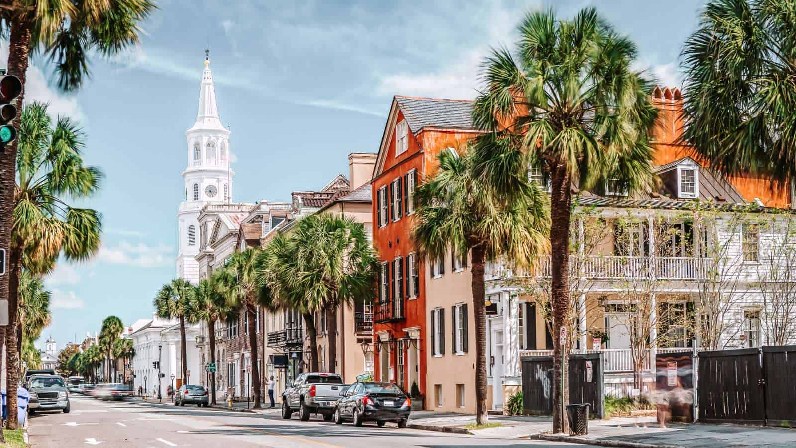 Warm Destinations in September in the US Charleston, South Carolina