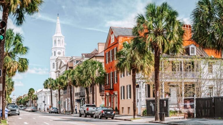 Warm Destinations in September in the US Charleston, South Carolina