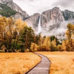 Waterfall Hikes in the US Yosemite Falls Trail, Yosemite National Park, California_© haveseen_Adobe Stock_170066940 12 Stunning Waterfall Hikes in the US for Nature Lovers