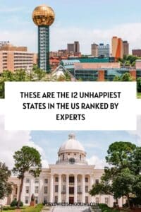 12 Unhappiest States in the US Ranked, According to Latest Analysis