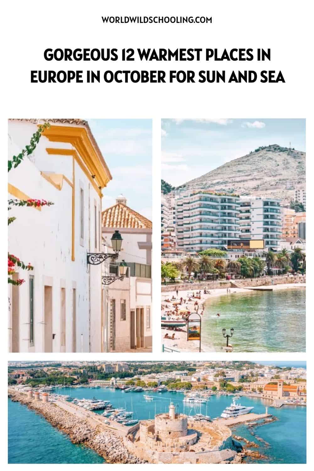 These Are the 12 Warmest Places in Europe in October for Sun and Sea