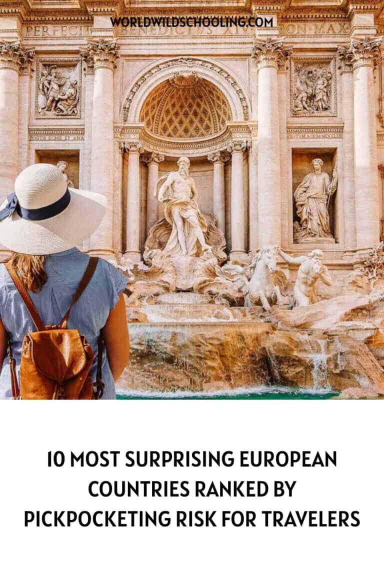 Top 10 European Countries Ranked by Pickpocketing Risk for Travelers