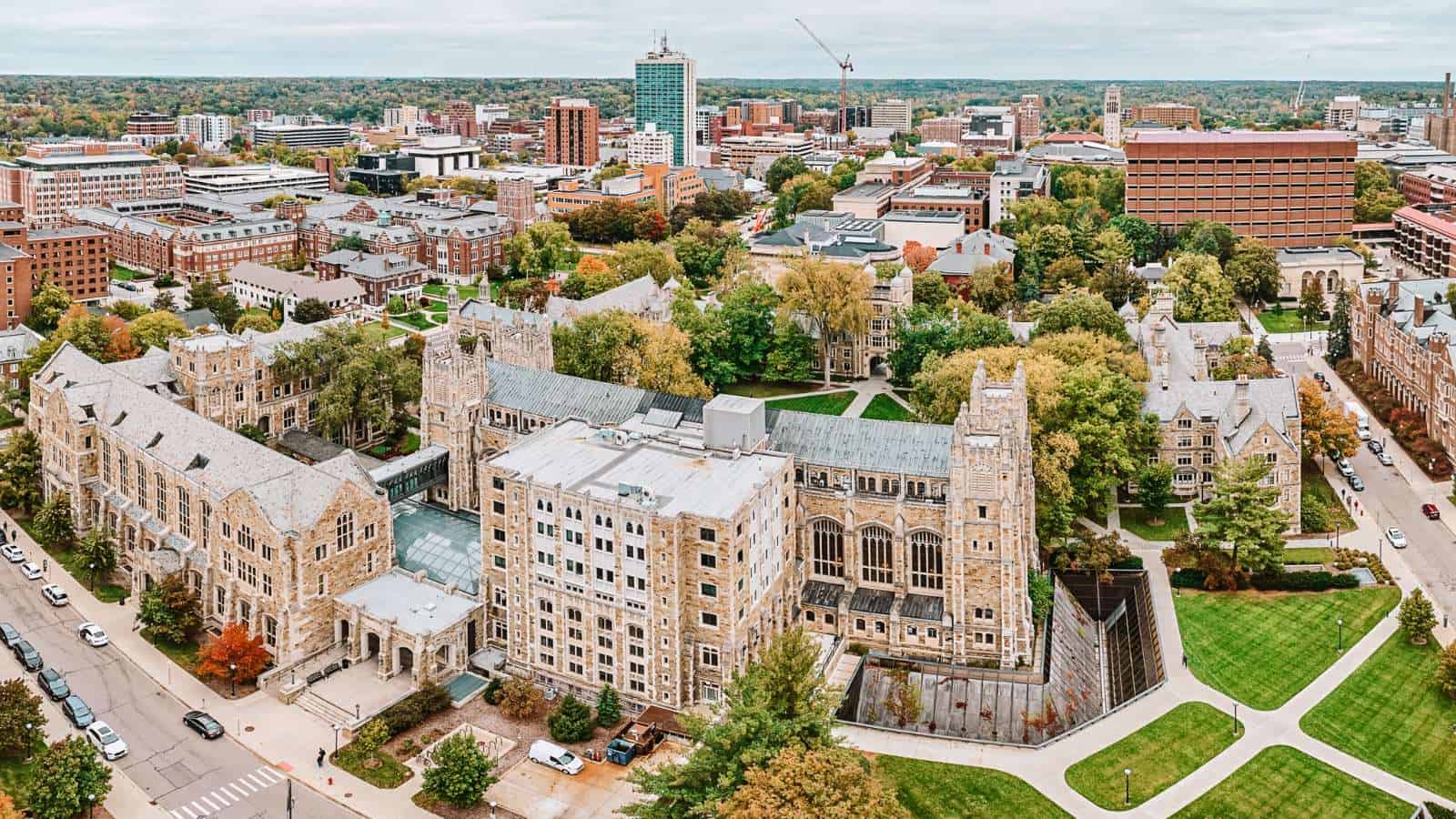 Best Places To Live for Quality of Life in the US Ann Arbor, Michigan University of Michigan Campus