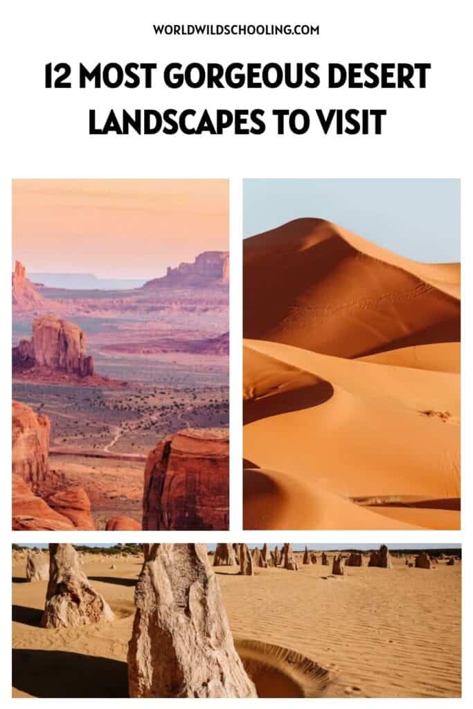 12 Most Gorgeous Desert Landscapes To Visit 12 Most Gorgeous Desert Landscapes To Visit