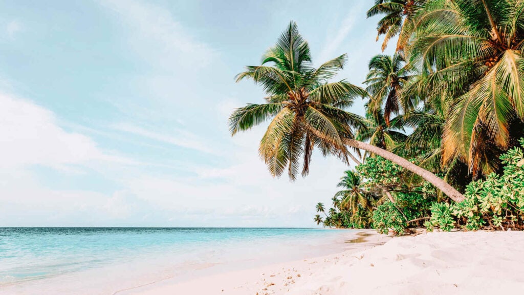 Underrated Tropical Destinations in the US Vieques, Puerto Rico sand beach