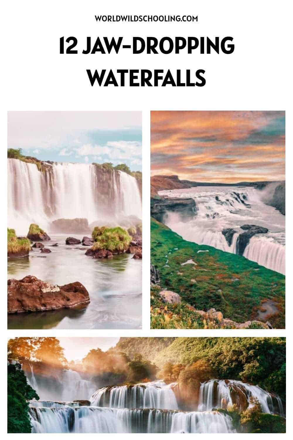 12 Jaw-Dropping Waterfalls 12 Jaw-Dropping Waterfalls